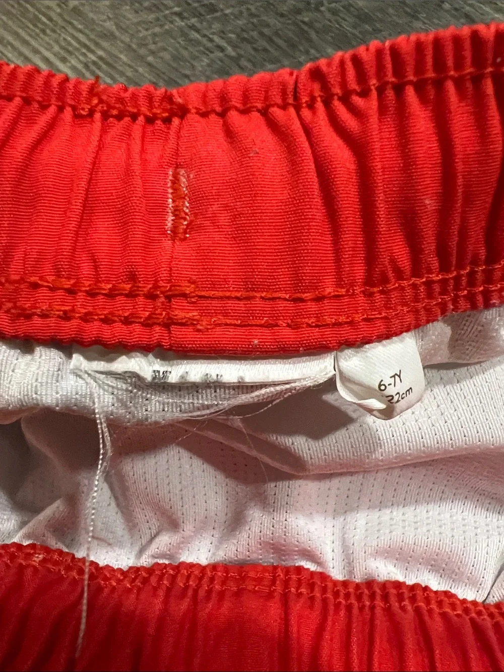 Mini Boden shark swim trunks size 6-7